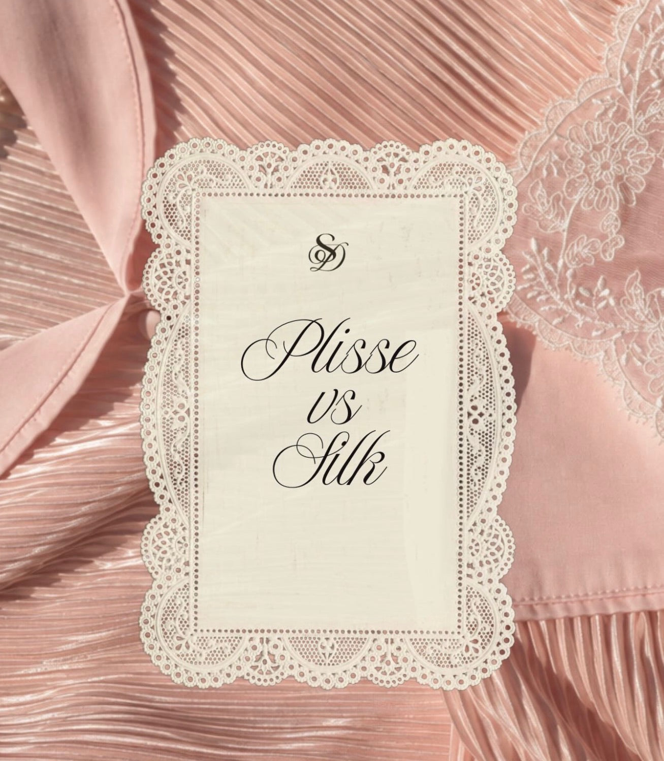 Plissé or silk pyjamas? Discover the differences in feel, fit, care and comfort, and why we chose plissé for our luxury sleepwear collections.