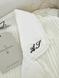 Front Left PJs Collar embroidery