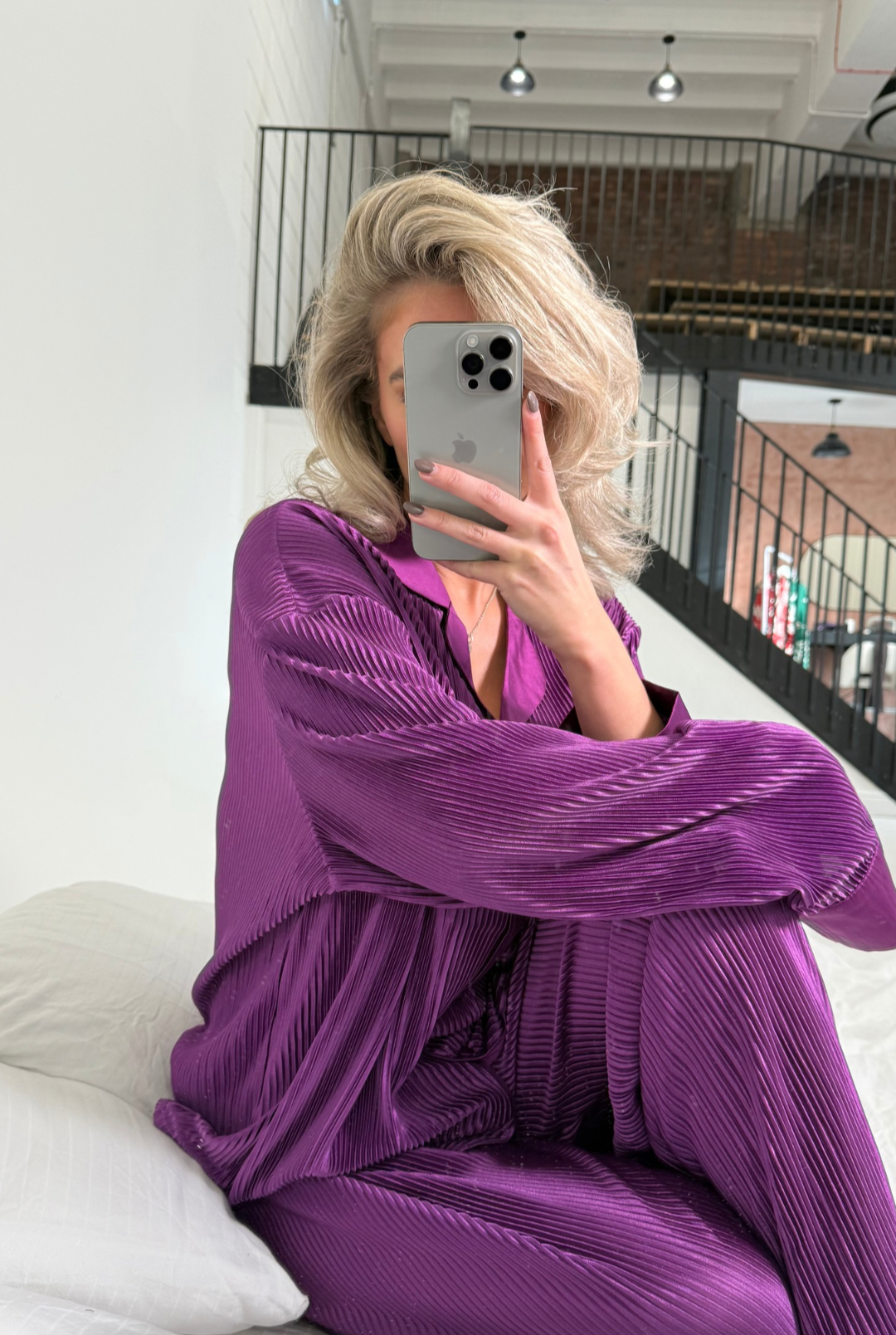 Purple Marks Spencer Ladies Pjs Pajama Sets Sweet Dreams Velvet